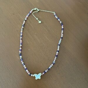 Kendra Scott Beaded Butterfly Necklace